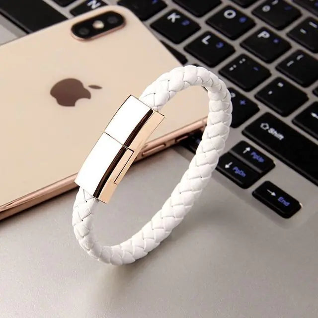 Data Charging Bracelet Cord for iPhones